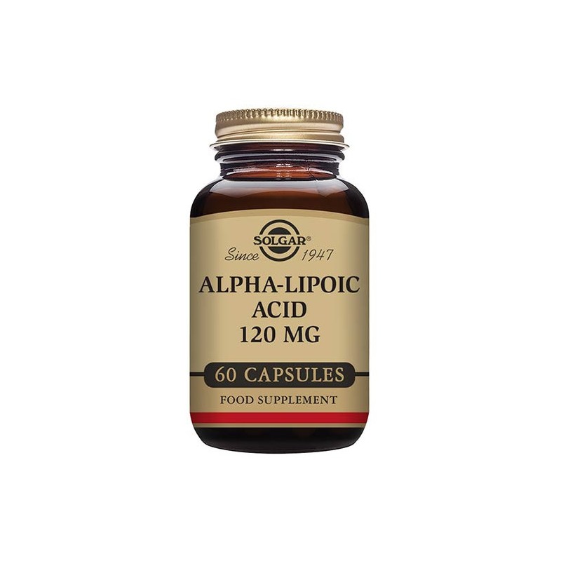 ALPHA-LIPOIC ACID 120MG 60 CPS ALPHA-LIPOIC ACID 120MG 60 CPS