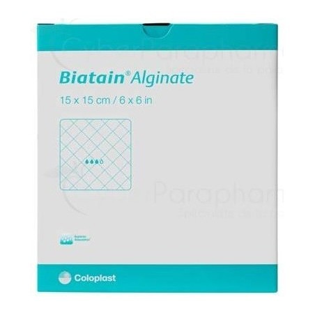  APOSITO ESTERIL BIATAIN ALGINATE 10 UNIDADES 15 X 15 CM 