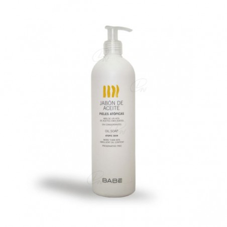  BABE JABON DE ACEITE PIEL ATOPICA 500 ML 