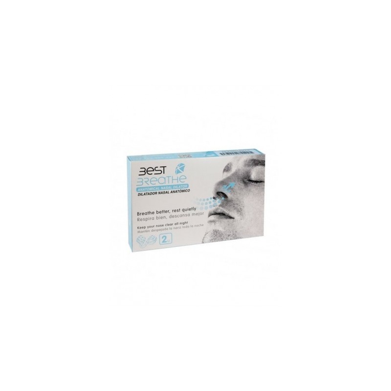 BEST BREATHE DILATADOR NASAL TALLA L 2 UNIDADES
