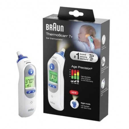  BRAUN THERMOSCAN7 TERMOMETRO DE OIDO INFRARROJOS  IRT6525 