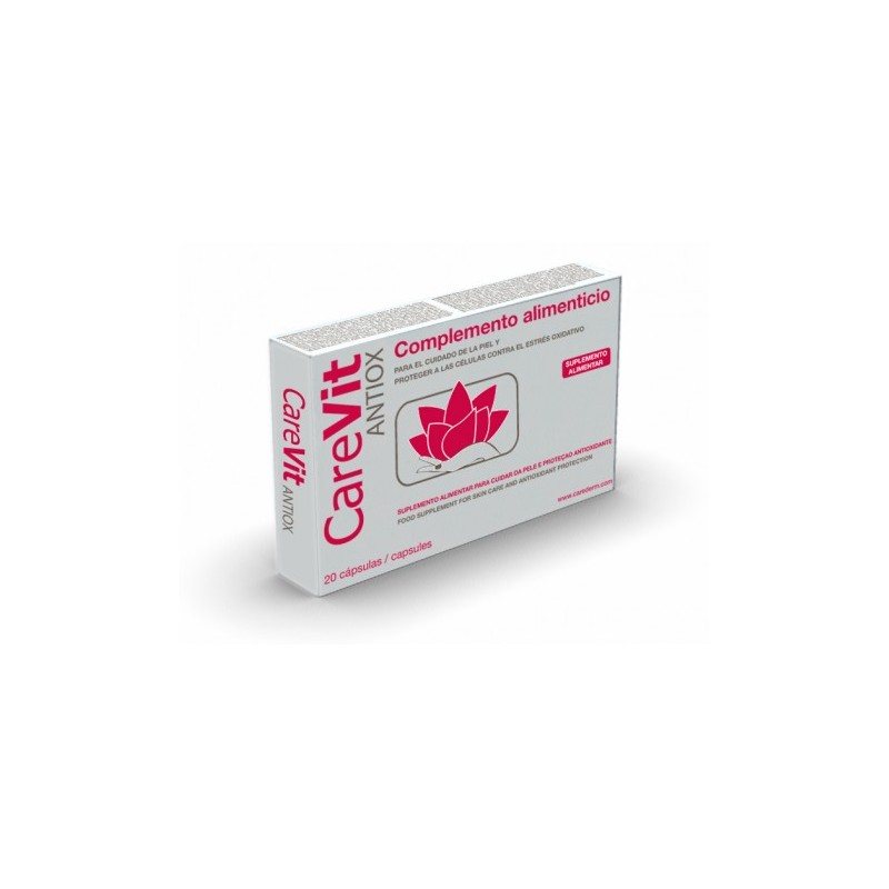 CAREVIT ANTIOX 20 CAPS CAREDERM CAREVIT ANTIOX 20 CAPS CAREDERM