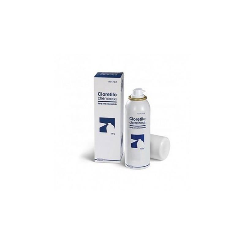 CLORETILO CHEMIROSA 100% AEROSOL 100 GR CLORETILO CHEMIROSA 100% AEROSOL 100 GR