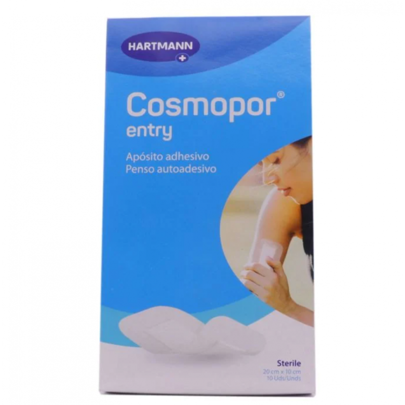 COSMOPOR ENTRY APOSITO ESTERIL 10 UNIDADES 20 CM X 10 CM COSMOPOR ENTRY APOSITO ESTERIL 10 UNIDADES 20 CM X 10 CM