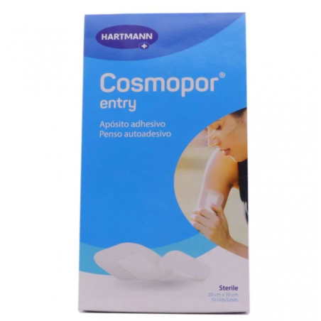  COSMOPOR ENTRY APOSITO ESTERIL 10 UNIDADES 20 CM X 10 CM 