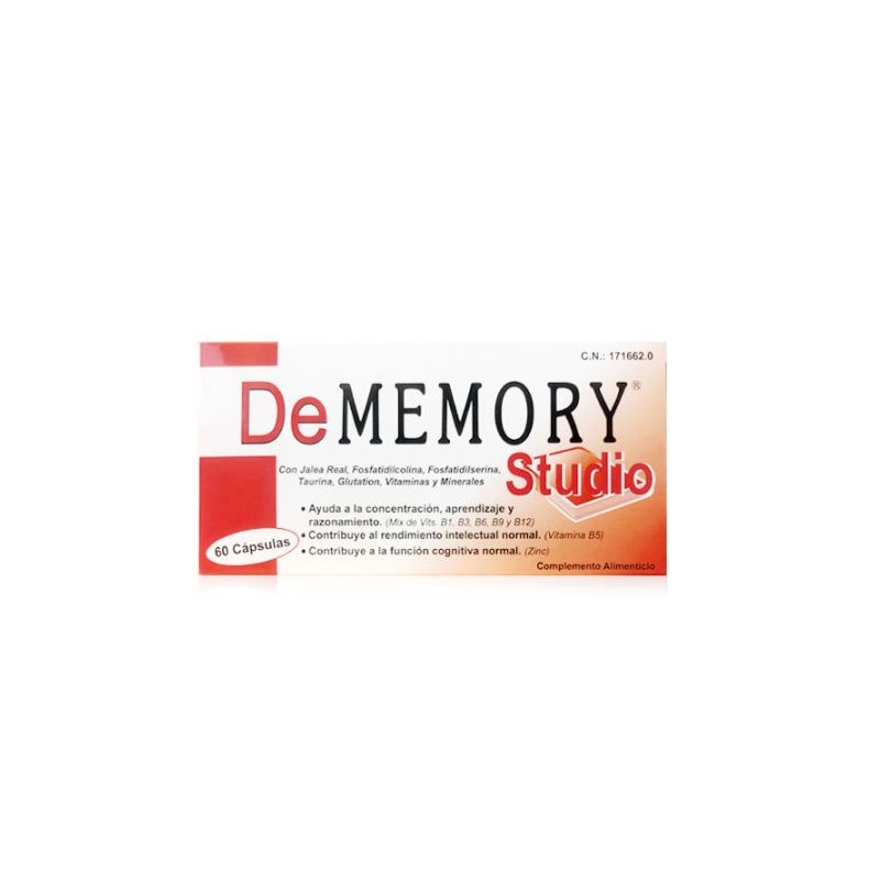 DE MEMORY STUDIO 60 CAPS DE MEMORY STUDIO 60 CAPS