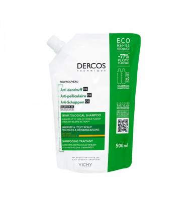 DERCOS CHAMPU ANTICASPA DS...