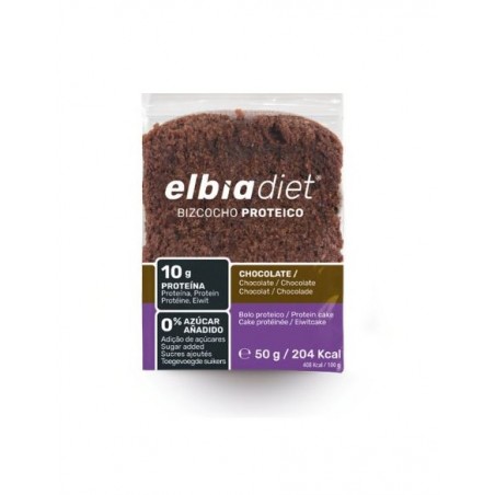  ELBIA BIZCOCHO DE CHOCOLATE 50 G 