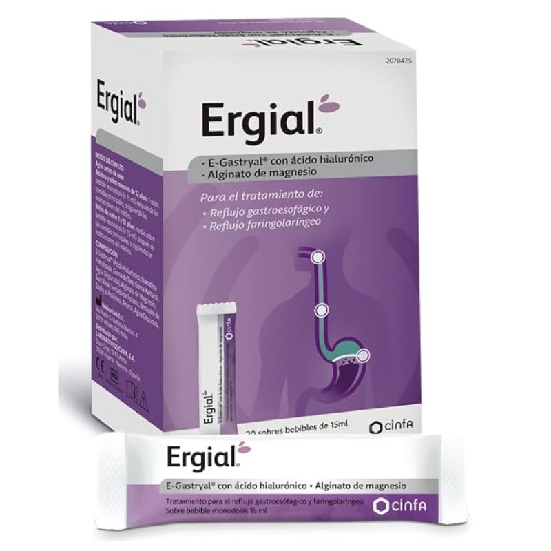 ERGIAL 15 ML 20 SOBRES BEBIBLES ERGIAL 15 ML 20 SOBRES BEBIBLES