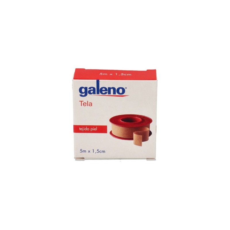 ESPARADRAPO GALENO TELA 1 UNIDAD 5 M X 1,5 CM COLOR PIEL ESPARADRAPO GALENO TELA 1 UNIDAD 5 M X 1,5 CM COLOR PIEL