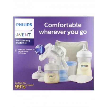  EXTRACTOR DE LECHE PHILIPS AVENT MANUAL SET REGALO 