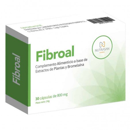  FIBROAL 30 CAPSULAS 800 MG 