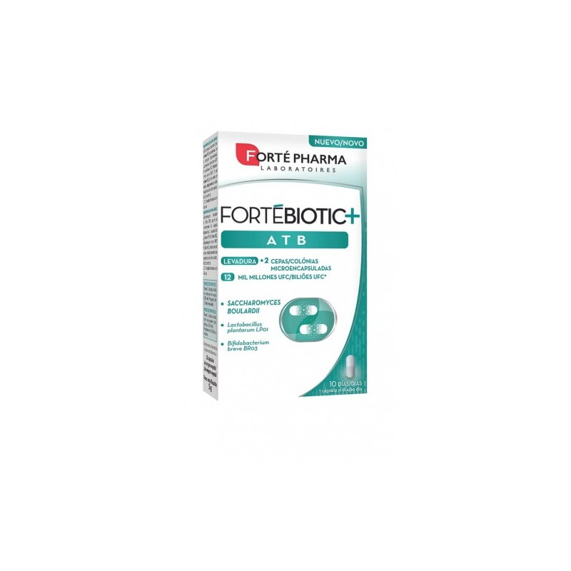 FORTEBIOTIC+ ATB 10 CAPSULAS FORTEBIOTIC+ ATB 10 CAPSULAS