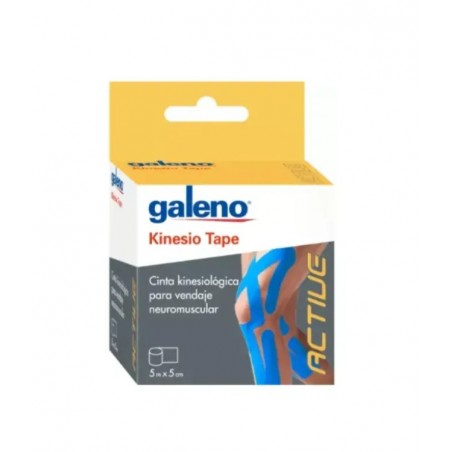 GALENO KINESIO TAPE 5 M X 5 CM COLOR AZUL 