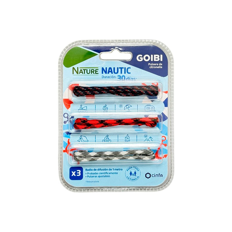 GOIBI PULSERA DE CITRONELA (NAUTIC) GOIBI PULSERA DE CITRONELA (NAUTIC)