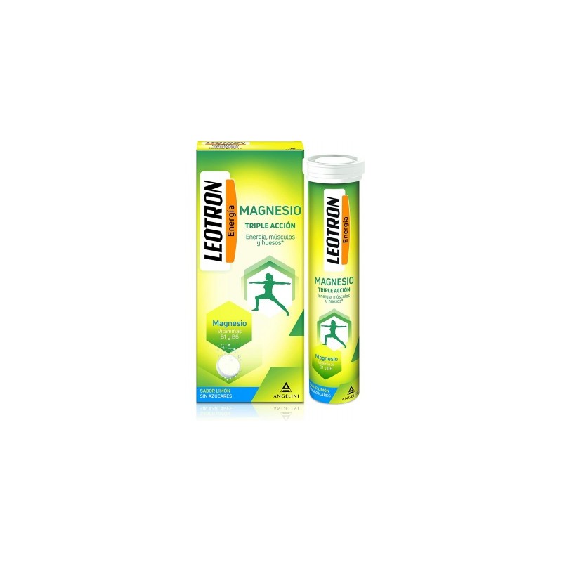 LEOTRON MAGNESIO + POTASIO 36 COMPRIMIDOS EFERVESCENTES