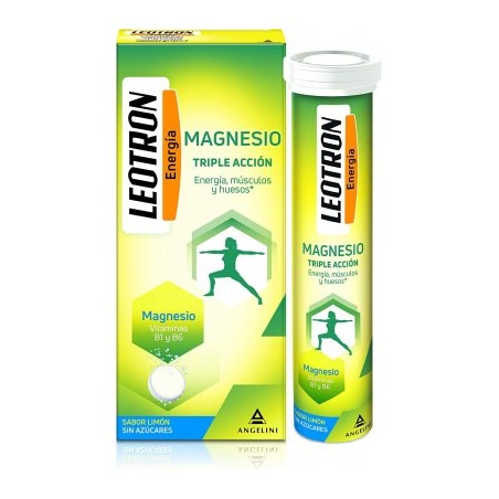  LEOTRON MAGNESIO + POTASIO 36 COMPRIMIDOS EFERVESCENTES 