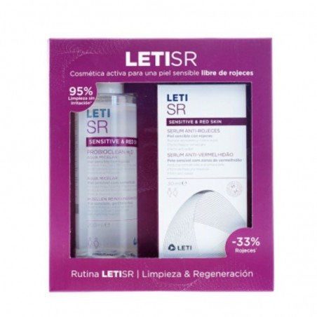  LETI COFRE SERUM + AGUA MICELAR SR 