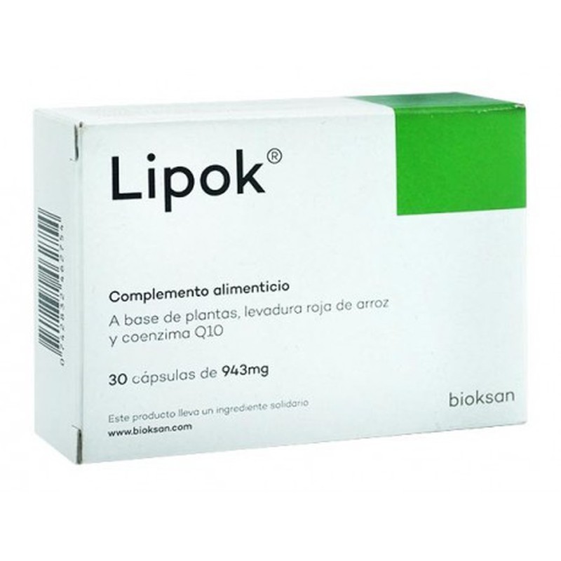 LIPOK 30 CAPSULAS LIPOK 30 CAPSULAS