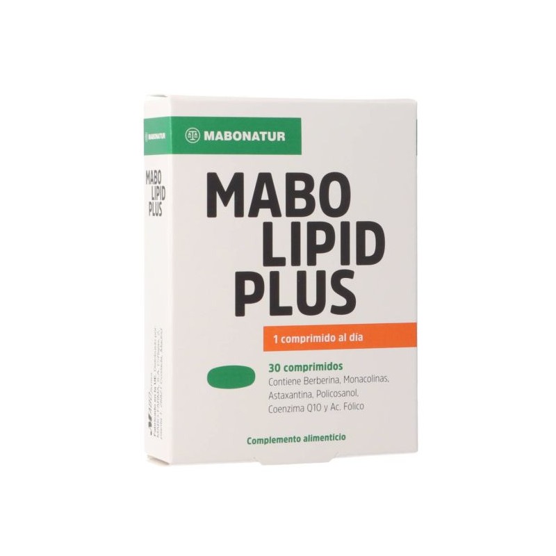 MABOLIPID PLUS 30 COMPRIMIDOS MABOLIPID PLUS 30 COMPRIMIDOS