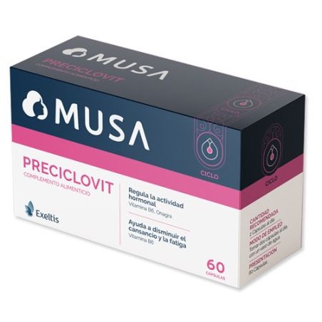  MUSA PRECICLOVIT 60 CAPSULAS 