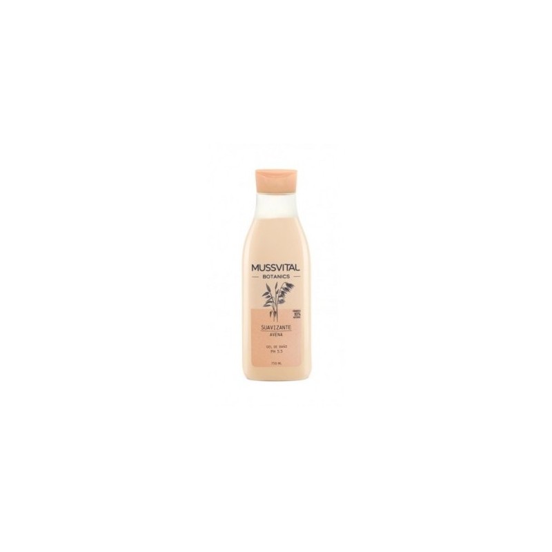 MUSSVITAL ESSENTIALS BOTANICS GEL DE BAÑO AVENA 1 ENVASE 750 ML