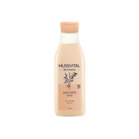  MUSSVITAL ESSENTIALS BOTANICS GEL DE BAÑO AVENA 1 ENVASE 750 ML 