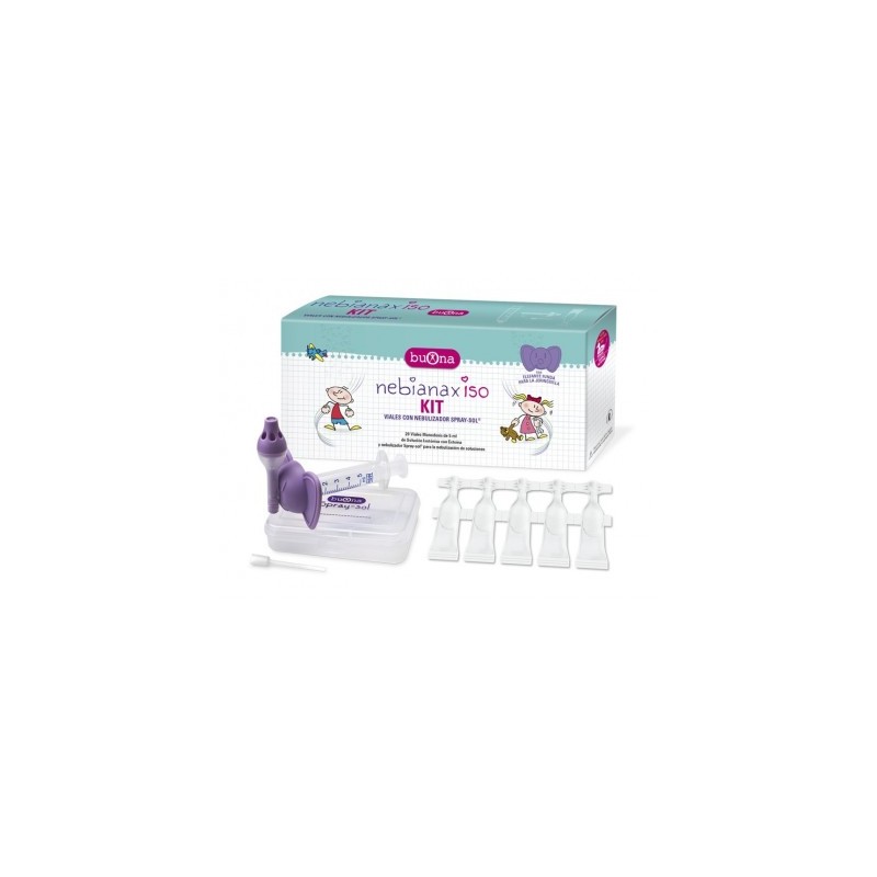 NEBIANAX ISO KIT 20 VIALES X 5 ML + SPRAY-SOL NEBIANAX ISO KIT 20 VIALES X 5 ML + SPRAY-SOL