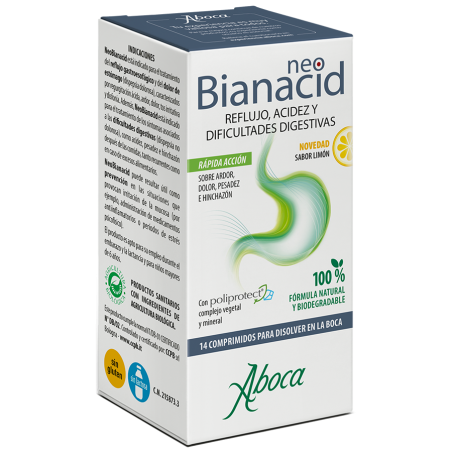  NEOBIANACID 14 COMPRIMIDOS SABOR LIMON 