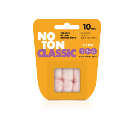  NOTON TAPONES OIDOS CERA CLASSIC 10 UDS 