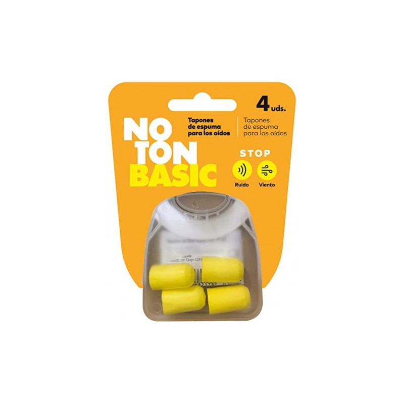 NOTON TAPONES OIDOS ESPUMA 4 U NOTON TAPONES OIDOS ESPUMA 4 U