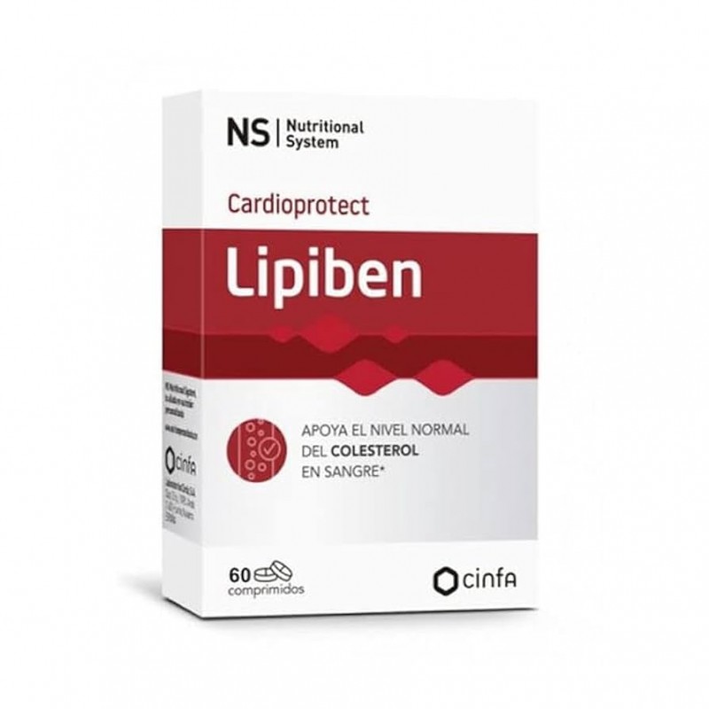 NS CARDIOPROTECT LIPIBEN 60 COMPRIMIDOS NS CARDIOPROTECT LIPIBEN 60 COMPRIMIDOS