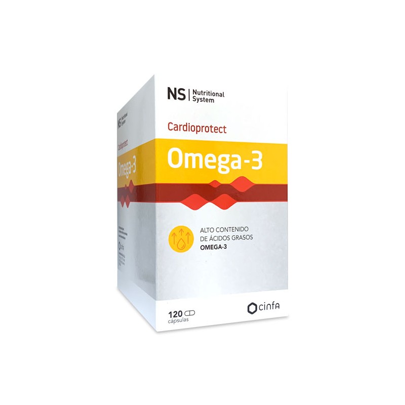 NS CARDIOPROTECT OMEGA-3 120 CAPSULAS NS CARDIOPROTECT OMEGA-3 120 CAPSULAS