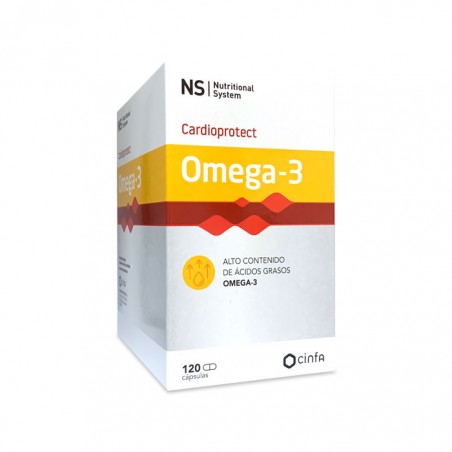  NS CARDIOPROTECT OMEGA-3 120 CAPSULAS 
