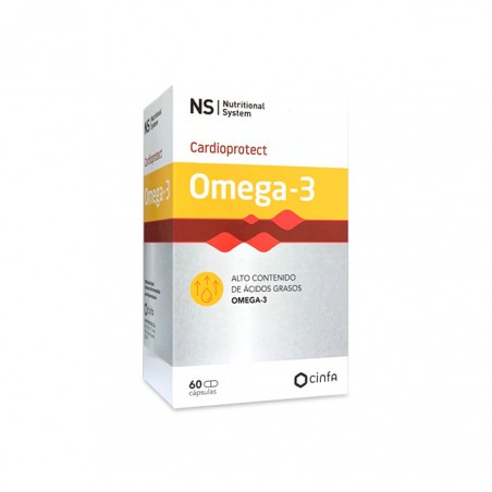  NS CARDIOPROTECT OMEGA-3 60 CAPSULAS 