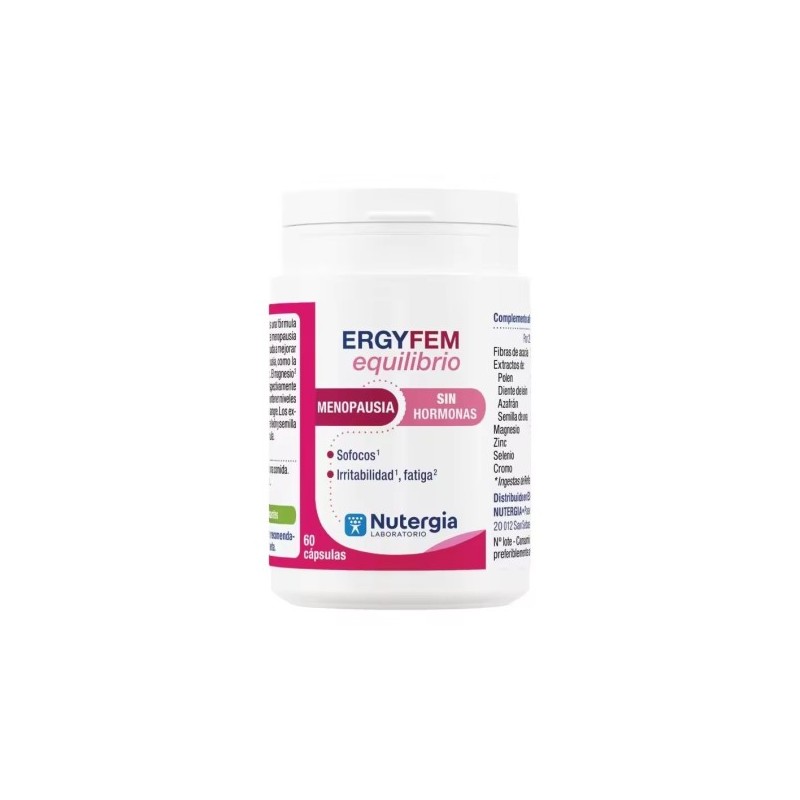 NUTERGIA ERGYFEM EQUILIBRIO 60 CAPS NUTERGIA ERGYFEM EQUILIBRIO 60 CAPS