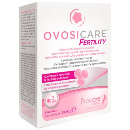  OVOSICARE FERTILITY 60 CAPSULAS 