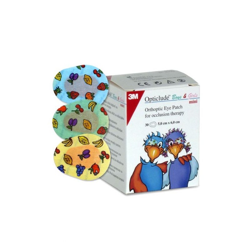 PARCHE OPTICLUDE DIBUJO PEQ 6X5 CM 30 UD PARCHE OPTICLUDE DIBUJO PEQ 6X5 CM 30 UD