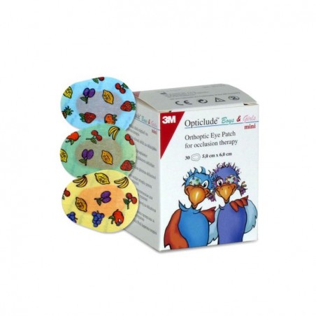  PARCHE OPTICLUDE DIBUJO PEQ 6X5 CM 30 UD 