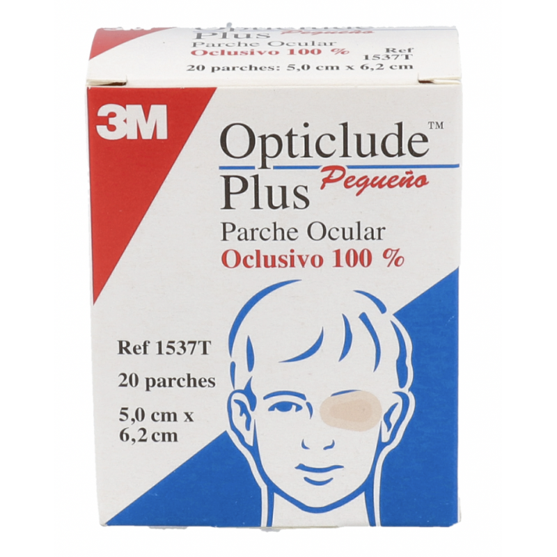 PARCHE OPTICLUDE PLUS GDE 20 UDS PARCHE OPTICLUDE PLUS GDE 20 UDS