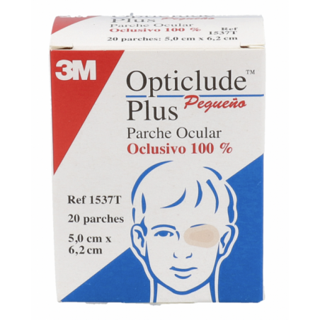  PARCHE OPTICLUDE PLUS GDE 20 UDS 