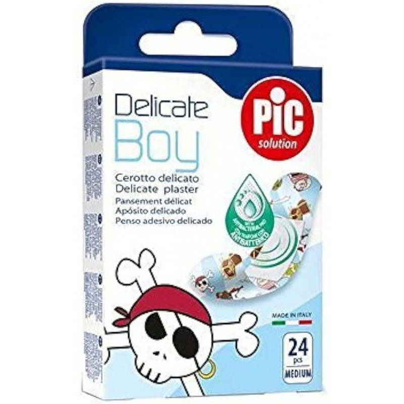 PIC DELICATE KIDS APOSITO ADHESIVO BOY 24 APOSITOS 72 M X 19 MM PIC DELICATE KIDS APOSITO ADHESIVO BOY 24 APOSITOS 72 M X 19 MM