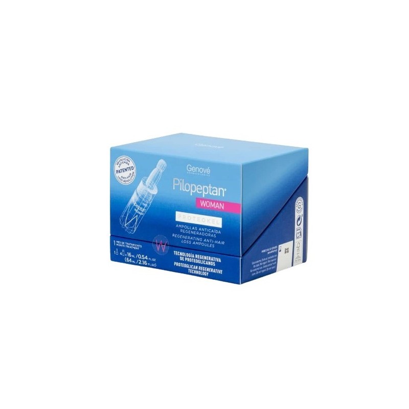PILOPEPAN WOMAN PROTEOKEL 4 AMPOLLAS