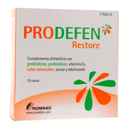  PRODEFEN RESTORE 10 SOBRES 