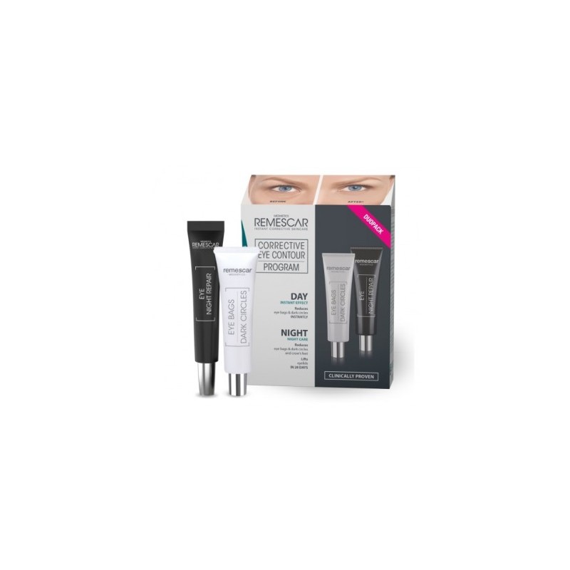 REMESCAR PROGRAMA CORRECTOR CONTORNO DE OJOS BOLSAS Y OJERAS + REPARADOR NOCHE 2 UNIDADES 8 ML REMESCAR PROGRAMA CORRECTOR CONTORNO DE OJOS BOLSAS Y OJERAS + REPARADOR NOCHE 2 UNIDADES 8 ML