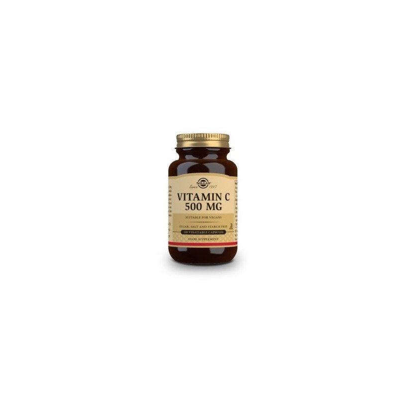 SOLGAR VITAMIN C 500MG 100 CAPSULAS SOLGAR VITAMIN C 500MG 100 CAPSULAS