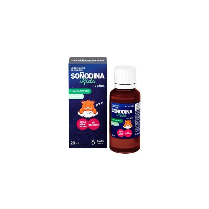 SOÑODINA KIDS SABOR CEREZA 20 ML SOÑODINA KIDS SABOR CEREZA 20 ML