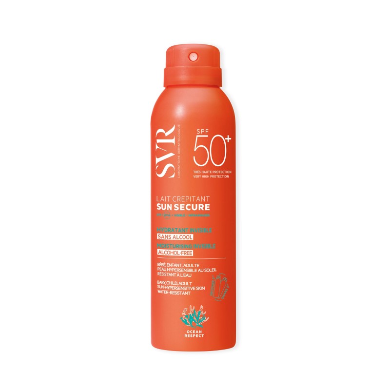 SVR SUN SECURE LAIT CREPITANT SPF50+ SPRAY 200 ML