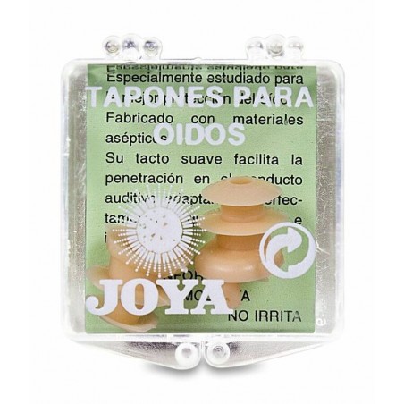 TAPONES OIDOS JOYA GOMA 