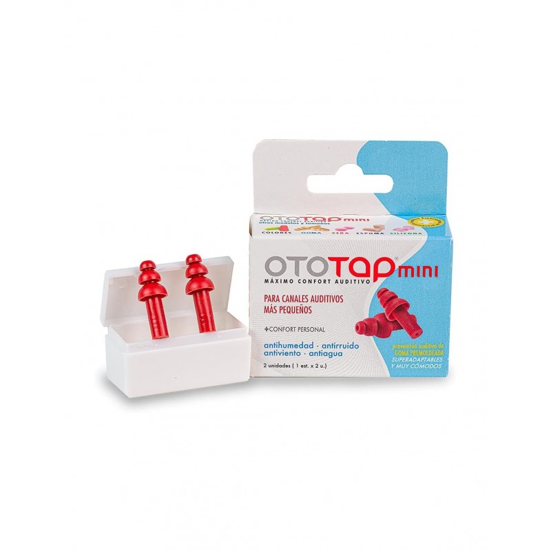 TAPONES OIDOS OTOTAP GOMA MOLDEA MINI 2U TAPONES OIDOS OTOTAP GOMA MOLDEA MINI 2U